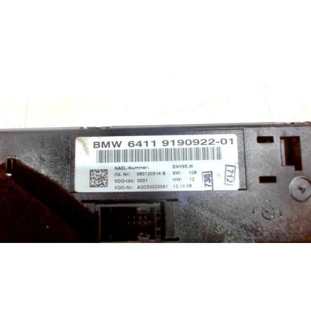 Calefactor del salpicadero BMW 1 serie (E81) (2006 - 2011) Hatchback 3-drs 118i 16V (N43-B20A)