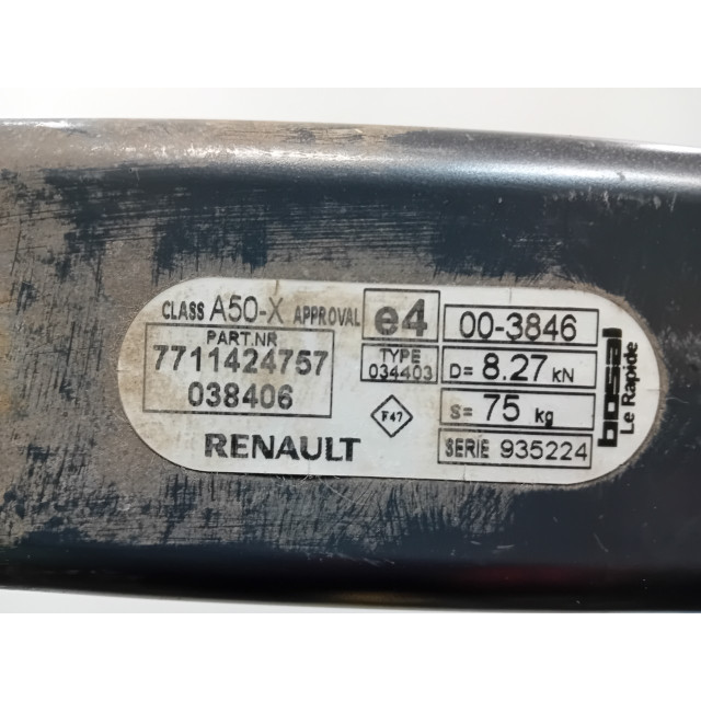 Enganche de remolque Renault Grand Scénic III (JZ) (2009 - 2016) MPV 1.4 16V TCe 130 (H4J-700(H4J-A7))