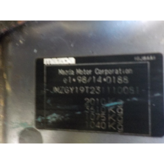 Calefactor del salpicadero Mazda 6 Sportbreak (GY19/89) (2002 - 2007) 2.0 CiDT 16V (RF5C)