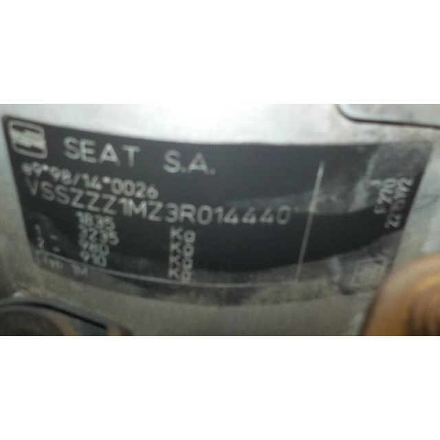 Interruptor del limpiaparabrisas Seat Leon (1M1) (2002 - 2005) Hatchback 5-drs 1.9 TDI PD 150 4x4 (ARL)