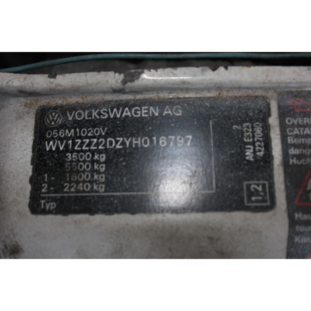 Resistencia del calentador Volkswagen LT II (1999 - 2006) Van 2.5 TDi (AVR)