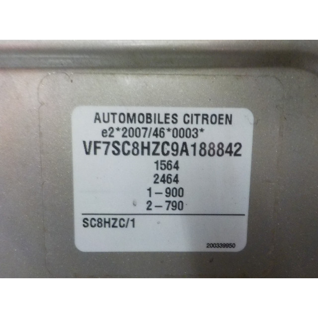 Interruptor de ajustes de altura del faro Citroën C3 (SC) (2009 - 2016) Hatchback 1.4 HDi (DV4TD(8HZ))