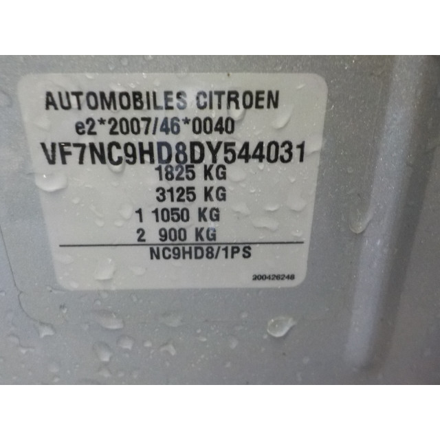 radiador intercooler Citroën C4 Berline (NC) (2012 - 2015) Hatchback 5-drs 1.6 Hdi (DV6C(9HD))