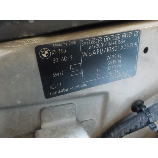 Panel de mando de elevalunas eléctrico BMW X5 (E53) (2001 - 2007) SUV 3.0d 24_V (M57-D30)