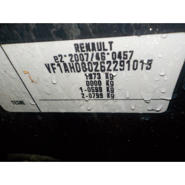 Caja de cambios automático Renault Twingo III (AH) (2014 - actualidad) Hatchback 5-drs 1.0 SCe 70 12V (H4D-400(H4D-A4))