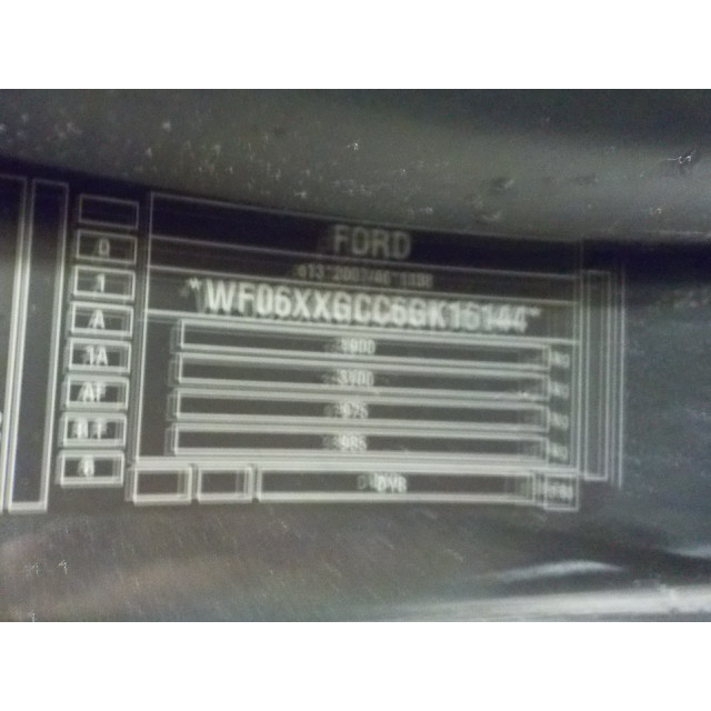 Eje del volante Ford Focus 3 Wagon (2014 - 2018) Combi 1.5 TDCi (XWDB)