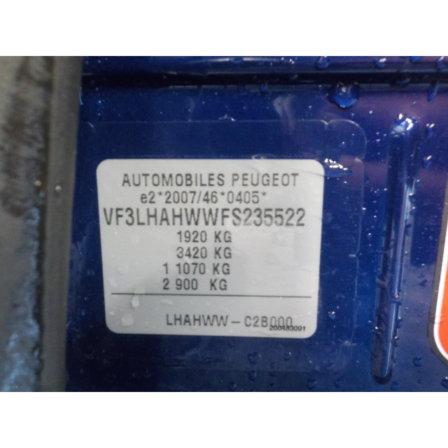 Caja del calentador de la calefacción Peugeot 308 (L3/L8/LB/LH/LP) (2017 - 2021) Hatchback 5-drs 2.0 GT BlueHDi 180 16V (DW10FC(AHW))