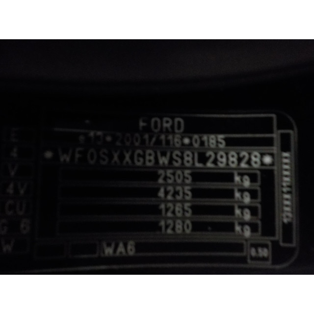 Mecanismo de cierre central eléctrico del bloqueo de la puerta delantera izquierda Ford S-Max (GBW) (2006 - 2014) MPV 2.0 TDCi 16V 136 (UKWA(Euro 5))