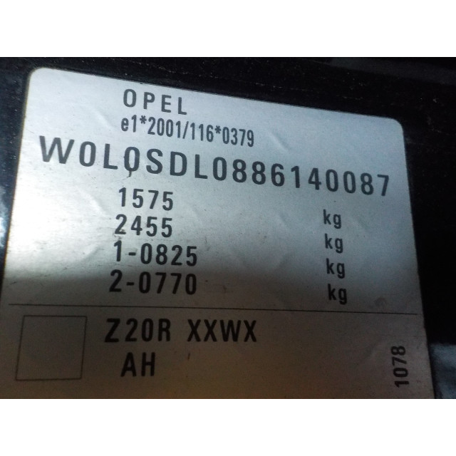 Caja de cambios manual Opel Corsa D (2006 - 2011) Hatchback 1.2 16V (Z12XEP)