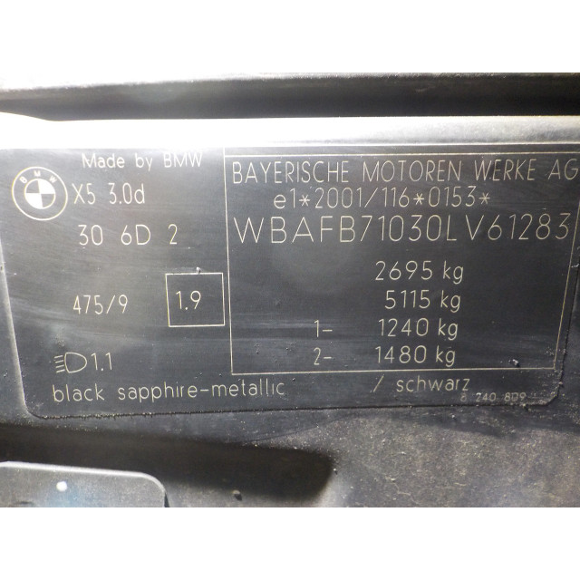 Bomba de ABS BMW X5 (E53) (2001 - 2007) SUV 3.0d 24_V (M57-D30)