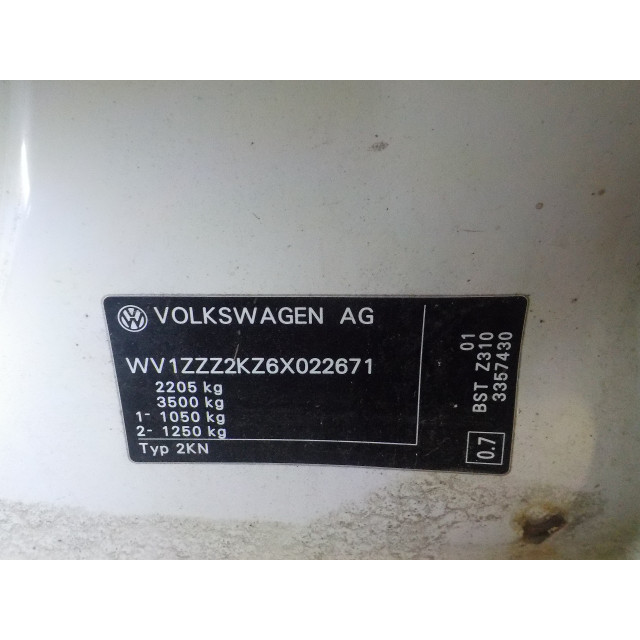 Bomba del aire acondicionado Volkswagen Caddy III (2KA/2KH/2CA/2CH) (2004 - 2010) Van 2.0 SDI (BST)