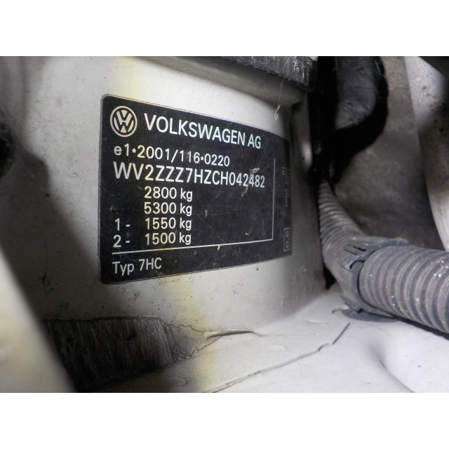Mecanismo de elevalunas eléctrico de la ventana delantera derecha Volkswagen Transporter T5 (2009 - 2015) Van 2.0 TDI DRF (CCHA)