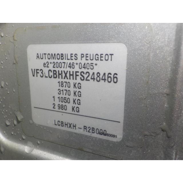 radiador intercooler Peugeot 308 SW (L4/L9/LC/LJ/LR) (2014 - 2021) Combi 5-drs 1.6 HDi 115 (DV6FC(BHX))