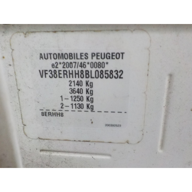 Bomba del aire acondicionado Peugeot 508 SW (8E/8U) (2010 - 2018) Combi 2.0 HDiF 16V (DW10CTED4(RHH))