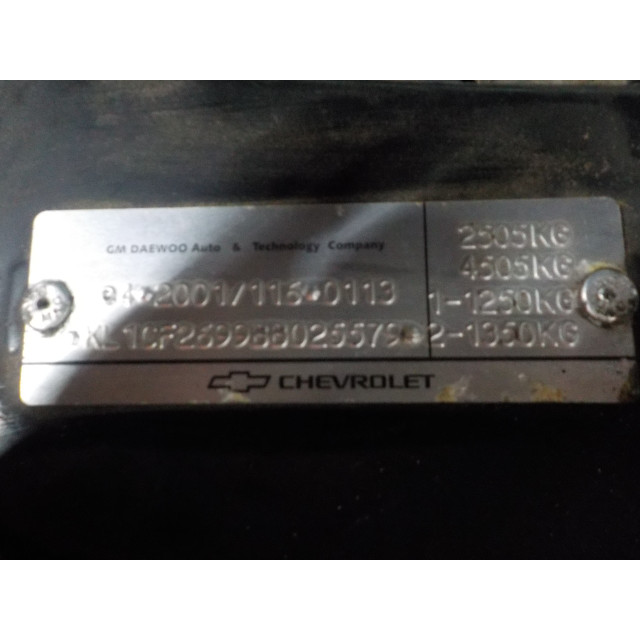 Panel de mando de elevalunas eléctrico Daewoo/Chevrolet Captiva (C100) (2011 - actualidad) Captiva (C140) SUV 2.2 D 16V 4x4 (Z22D1)