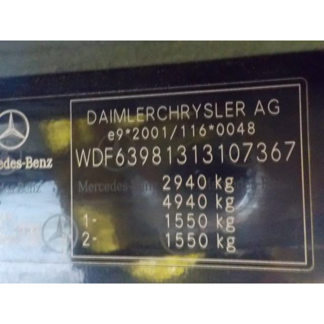 Bomba del aire acondicionado Mercedes-Benz Viano (639) (2003 - 2010) MPV 2.2 CDI 16V (OM646.982)