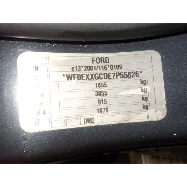 Caja de cambios manual Ford C-Max (DM2) (2007 - 2010) C-Max MPV 1.6 16V (HWDA)