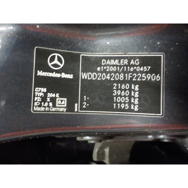 Sensor de estacionamiento Mercedes-Benz C Estate (S204) (2007 - 2008) Combi 2.2 C-220 CDI 16V (OM646.811)