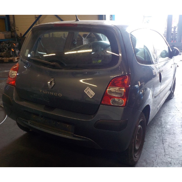 Resorte de presión de gas trasero Renault Twingo II (CN) (2007 - 2014) Hatchback 3-drs 1.2 16V (D4F-772(Euro 4)