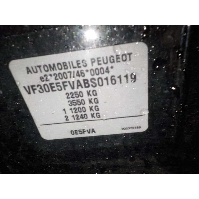 Control de la radio Peugeot 5008 I (0A/0E) (2009 - 2017) MPV 1.6 THP 16V (EP6CDT(5FV))