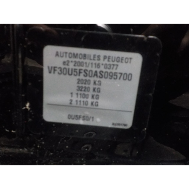 Bomba de dirección asistida eléctrica Peugeot 3008 I (0U/HU) (2009 - 2016) MPV 1.6 VTI 16V (EP6C(5FS))