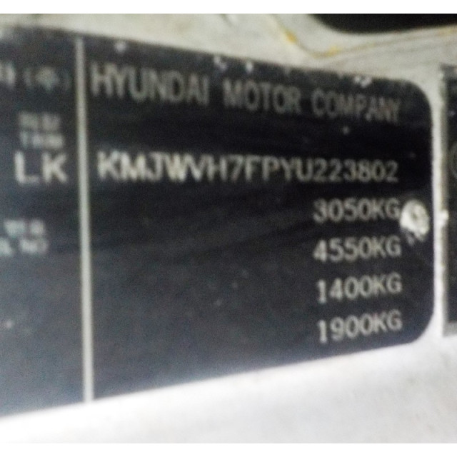 Motor de la bomba de dirección asistida Hyundai H 1/H 200 (1997 - 2004) Bus 2.5 TD (D4BF)