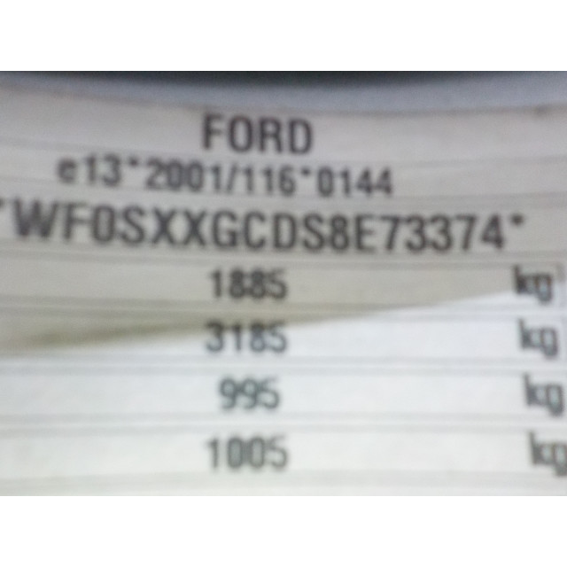 Capó Ford Focus 2 Wagon (2004 - 2012) Combi 1.6 TDCi 16V 110 (G8DB(Euro 3))