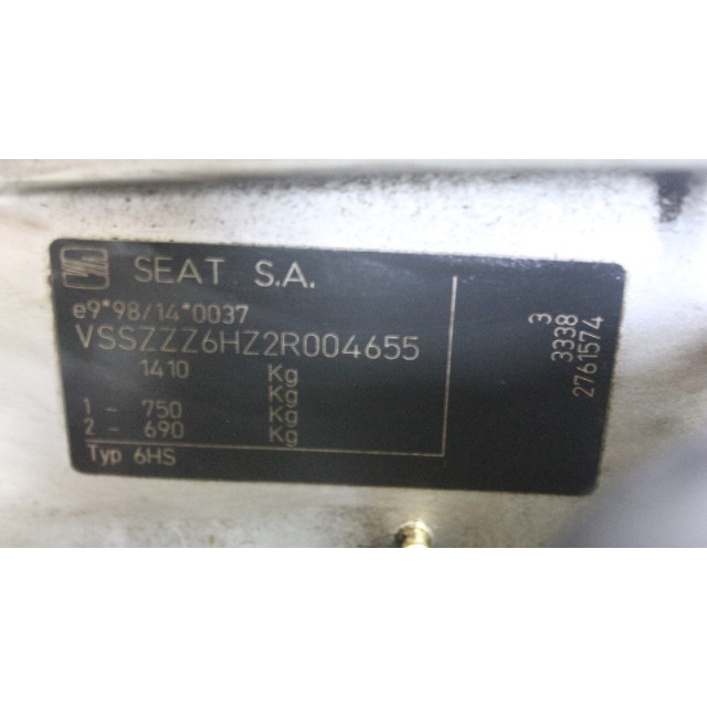Mecanismo trasero del limpiaparabrisas Seat Arosa (6H1) (2000 - 2004) Hatchback 3-drs 1.4 16V (AUB)