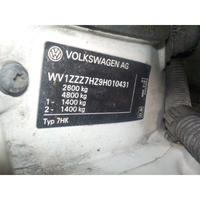 Cilindro de freno principal Volkswagen Transporter T5 (2006 - 2009) Van 1.9 TDi (BRR)
