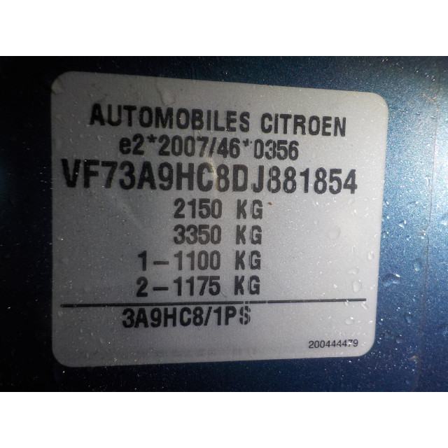 Computadora control distancia estacionamiento Citroën C4 Grand Picasso (3A) (2013 - 2018) MPV 1.6 HDiF, Blue HDi 115 (DV6C(9HC))