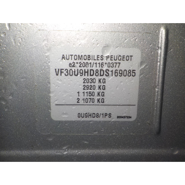 radiador intercooler Peugeot 3008 I (0U/HU) (2013 - 2016) MPV 1.6 HDiF 16V (DV6C(9HD))