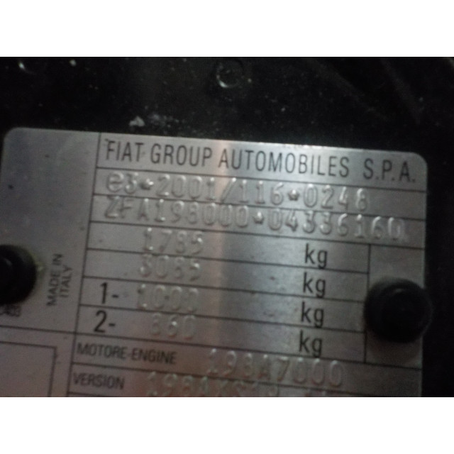Calefactor del salpicadero Fiat Bravo (198A) (2010 - 2014) Hatchback 1.4 MultiAir 16V (198.A.7000)