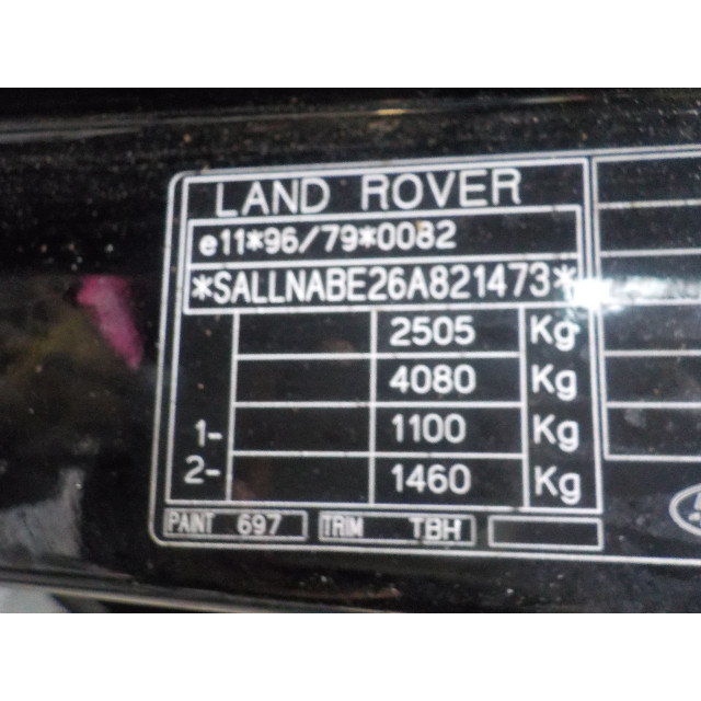 Dinamo Land Rover & Range Rover Freelander Hard Top (2001 - 2006) Terreinwagen 2.0 td4 16V (204D3)