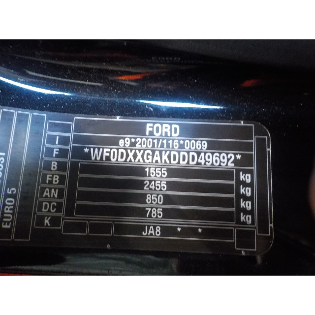 Bisagra derecha del capó Ford Fiesta 6 (JA8) (2013 - 2017) Hatchback 1.0 EcoBoost 12V 100 (SFJA(Euro 5))