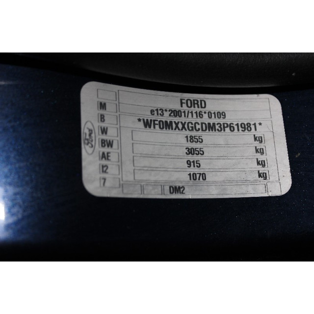 Motor del limpiaparabrisas trasero Ford Focus C-Max (2003 - 2007) MPV 1.6 16V (HWDB(Euro 4))