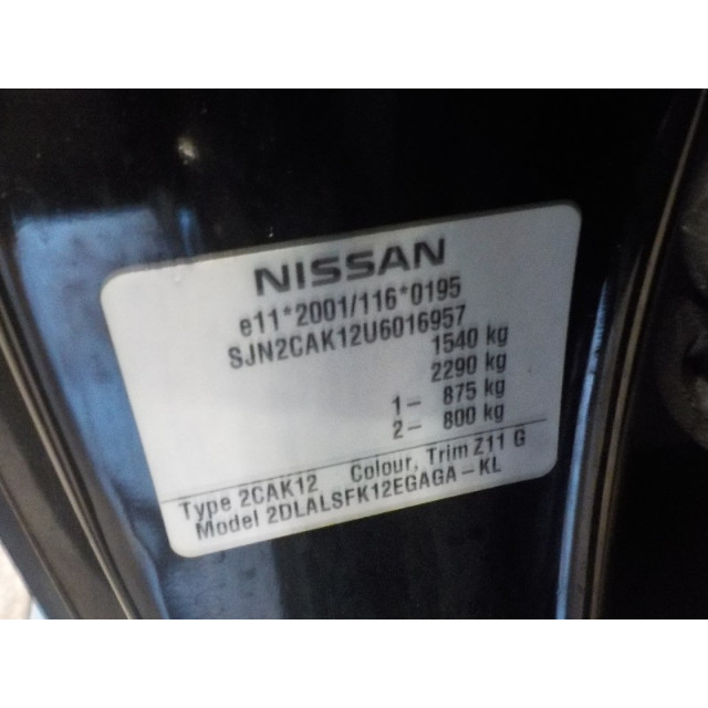Muelle helicoidal trasero intercambiable Nissan Micra C+C (K12) (2005 - 2011) Cabrio 1.4 16V (CR14DE)