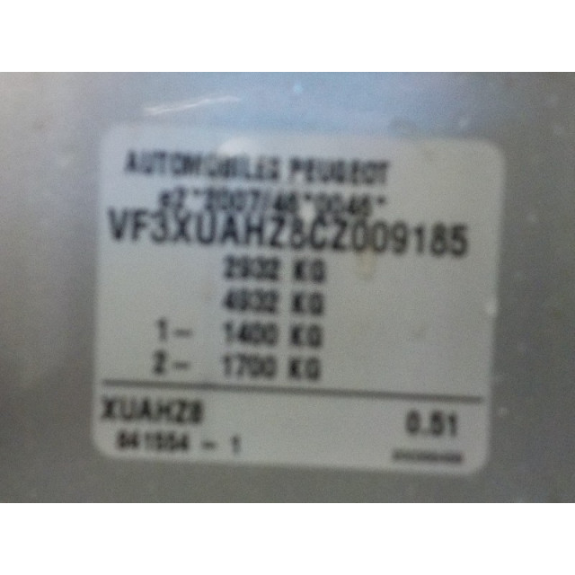 radiador intercooler Peugeot Expert (G9) (2011 - 2016) Van 2.0 HDiF 16V 130 (DW10CD(AHZ))