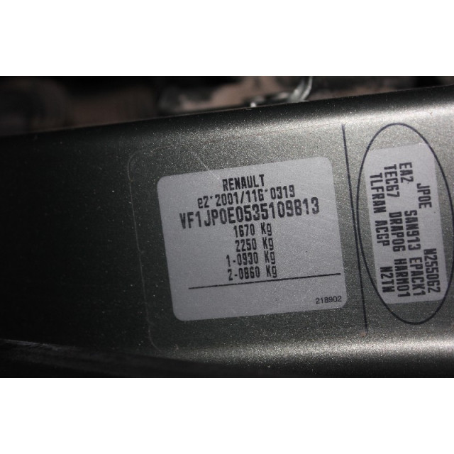 Deposito de refrigerante Renault Modus/Grand Modus (JP) (2004 - 2012) MPV 1.5 dCi 65 (K9K-752)