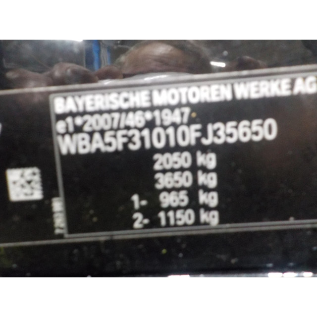 Caja de fusibles BMW 3 serie (G20) (2019 - actualidad) Sedan 320i 2.0 TwinPower Turbo 16V (B48-B20A)