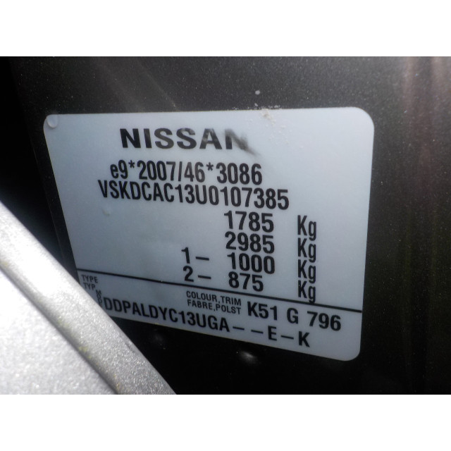 Interruptores de combinación Nissan/Datsun Pulsar (C13) (2013 - actualidad) Hatchback 1.6 GT DiG-T 16V (MR16DDT(Euro 5))