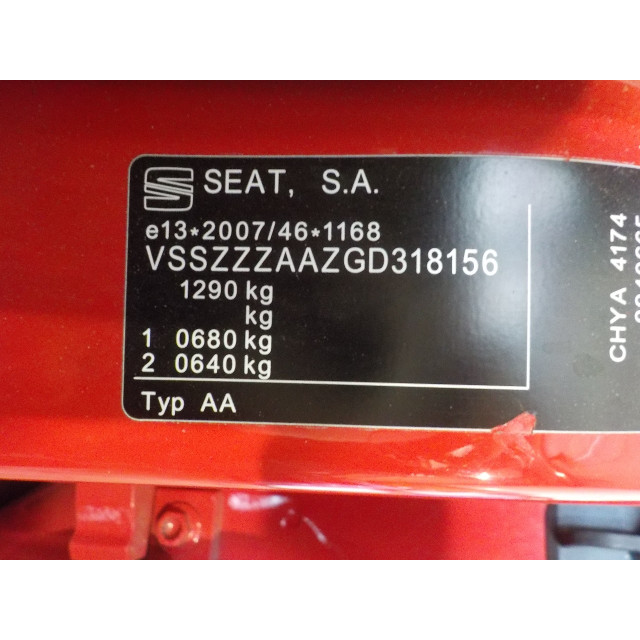 Resistencia del calentador Seat Mii (2011 - 2019) Hatchback 1.0 12V (CHYA)