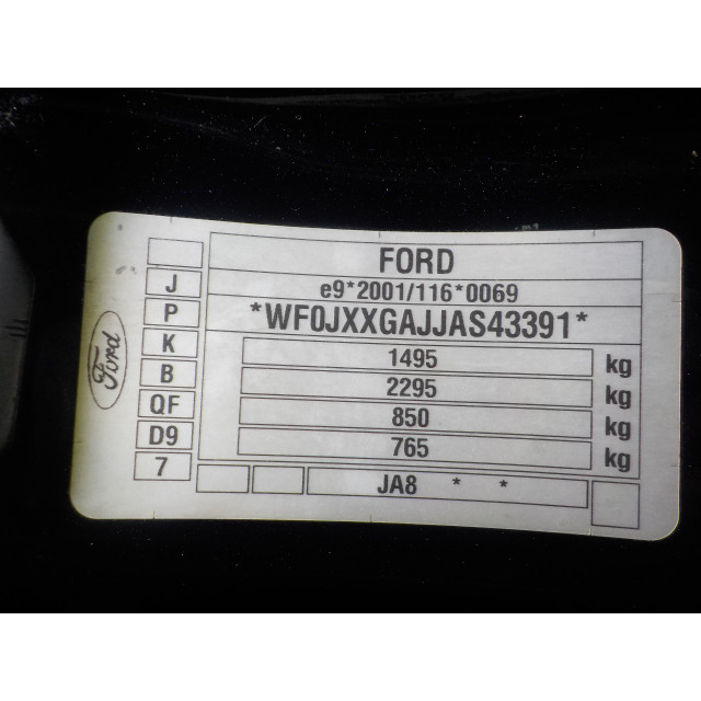 Bomba de dirección asistida eléctrica Ford Fiesta 6 (JA8) (2008 - 2017) Hatchback 1.4 16V (SPJA(Euro 4))