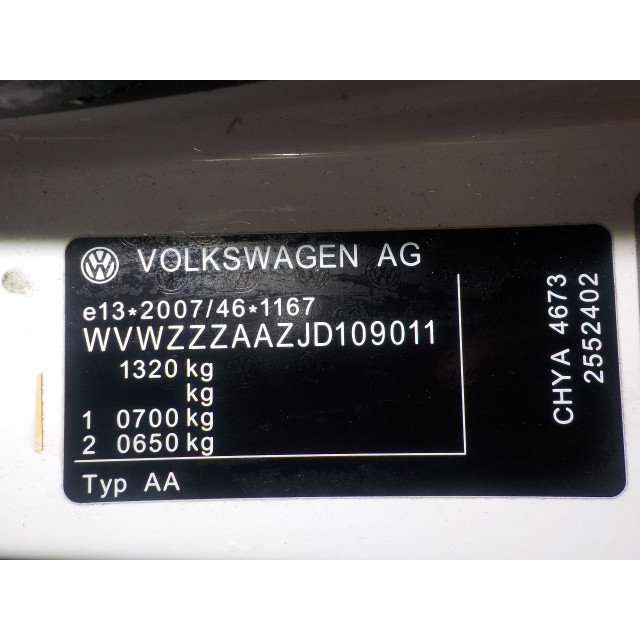 Mecanismo de elevalunas de la ventana delantera derecha Volkswagen Up! (121) (2011 - 2020) Hatchback 1.0 12V 60 (CHYA)