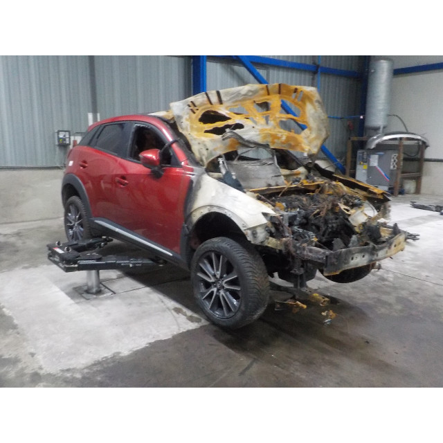 Mecanismo trasero del limpiaparabrisas Mazda CX-3 (2015 - actualidad) SUV 2.0 SkyActiv-G 120 (PEXB)