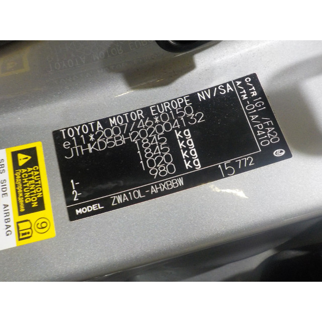 Sensor de estacionamiento Lexus CT 200h (2010 - 2020) Hatchback 1.8 16V (2ZRFXE)