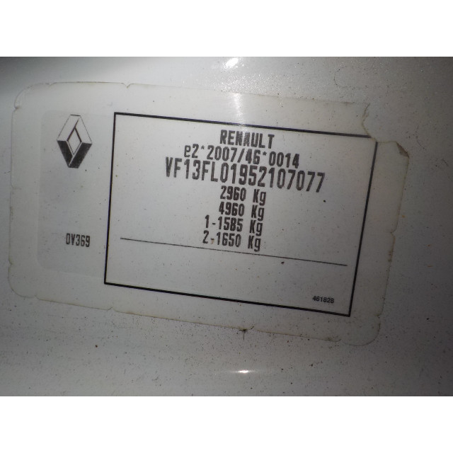 Resorte de presión de gas delantero Renault Trafic (1FL/2FL/3FL/4FL) (2014 - actualidad) Trafic Van 1.6 dCi 115 (R9M-A402)