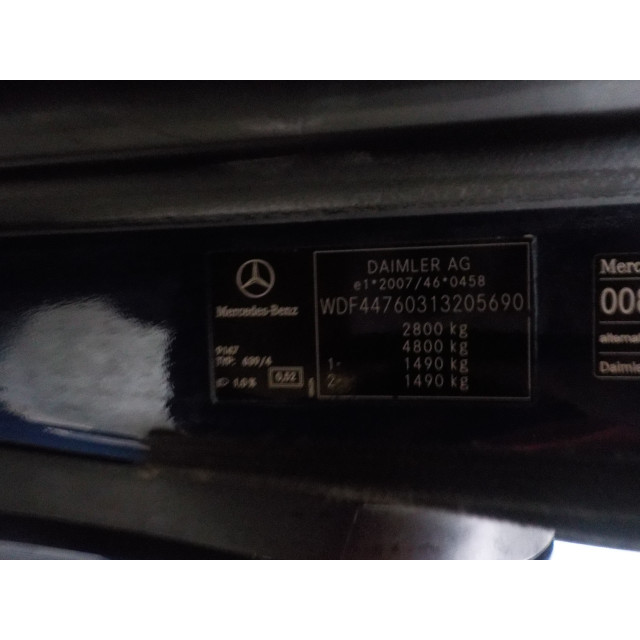 Amortiguador trasero izquierdo Mercedes-Benz Vito (447.6) (2014 - actualidad) Van 1.6 111 CDI 16V (OM622.951(R9M-503))